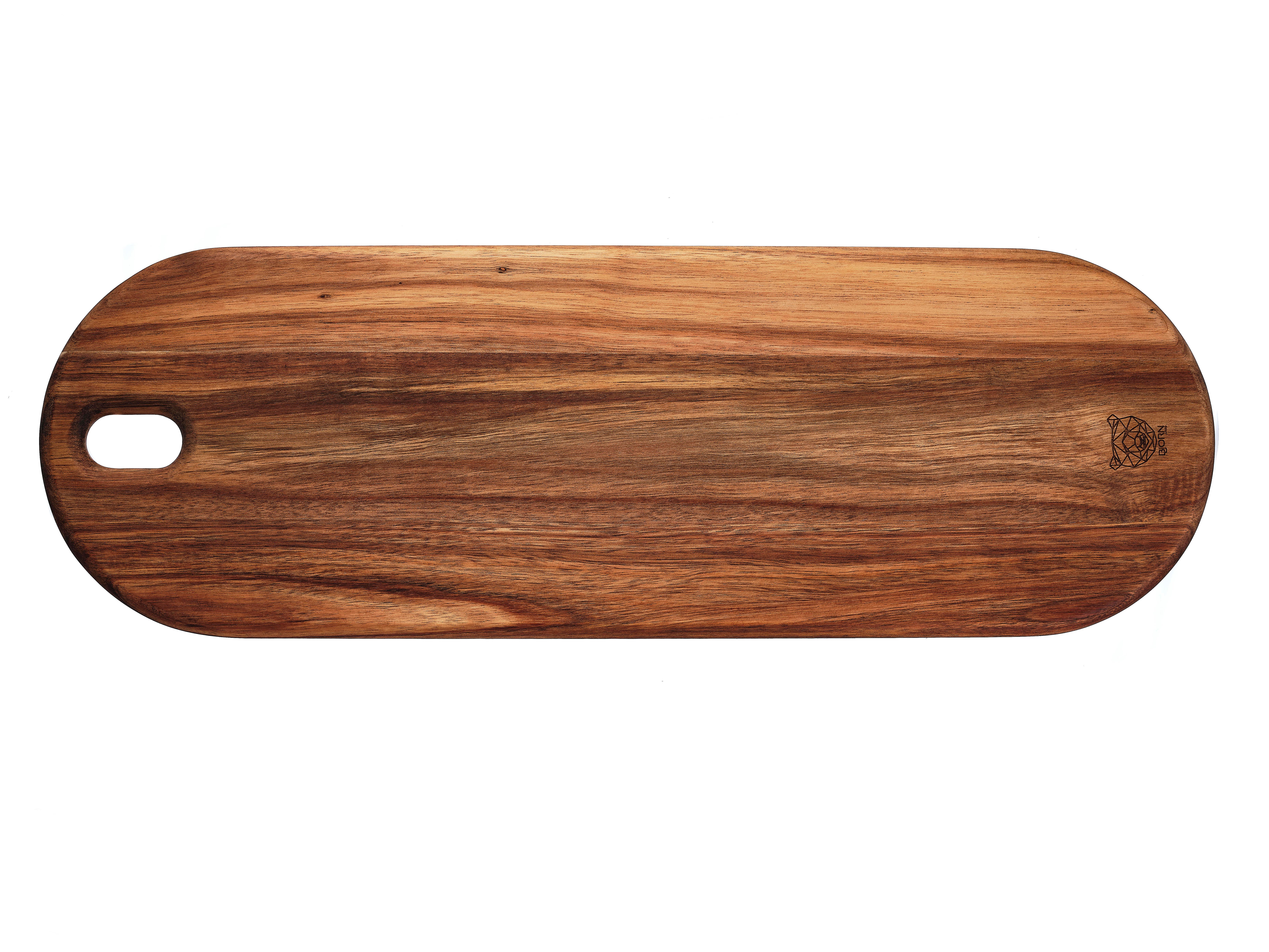 BJÖRN Planche à découper en bois d'acacia ELIN - 55 x 18 cm  