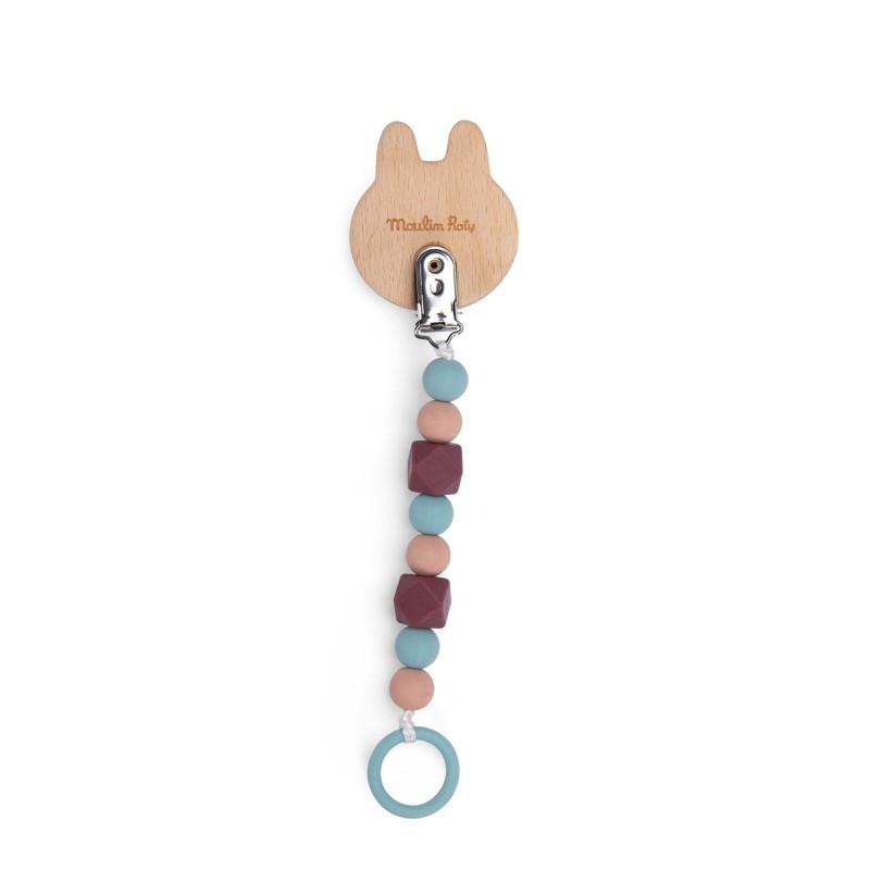 Moulin Roty  Schnuller-Band Kaninchen, Après la Pluie, Moulin Roty 