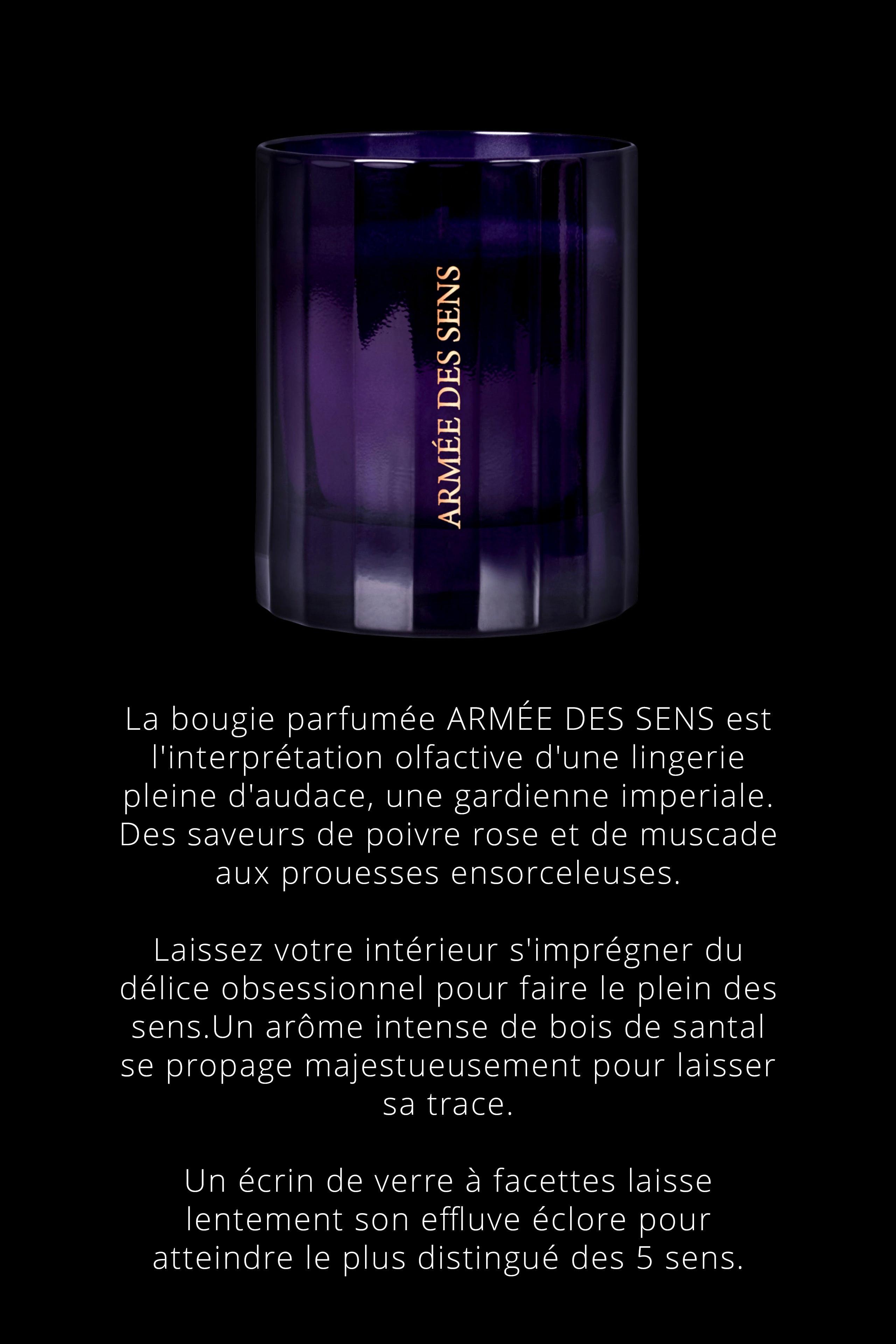 MAISON CLOSE  Bougie notes Orientales - Armée des Sens 