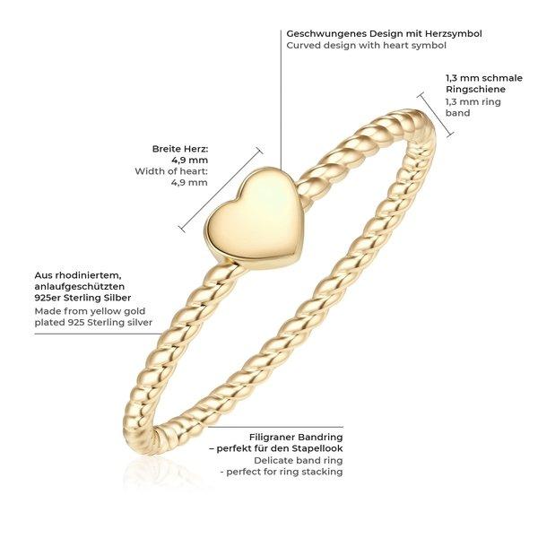 Glanzstücke München  Ring Herz 