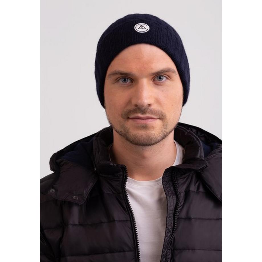 CASH-MERE.CH Kaschmir Rib Mütze  