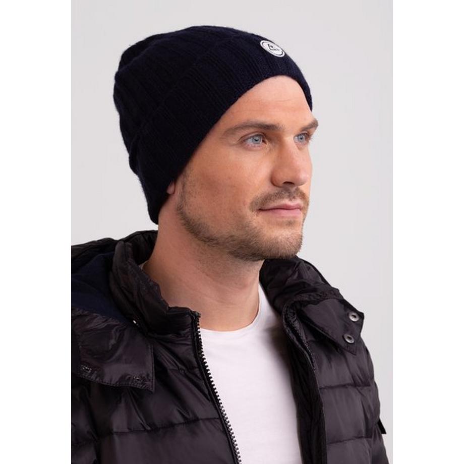 CASH-MERE.CH Kaschmir Rib Mütze  