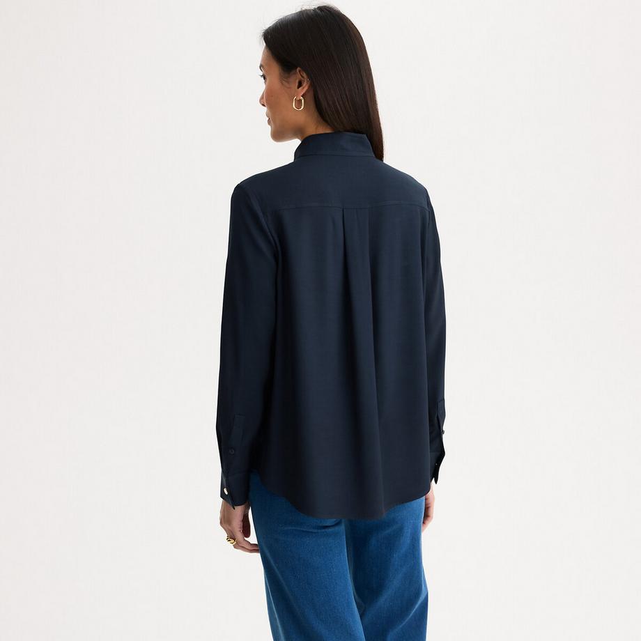 La Redoute Collections Camicia Collo Mao Maniche Lunghe  