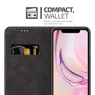 Cadorabo  Housse compatible avec Apple iPhone 13 - Coque de protection avec fermeture magnétique, fonction de support et compartiment pour carte 