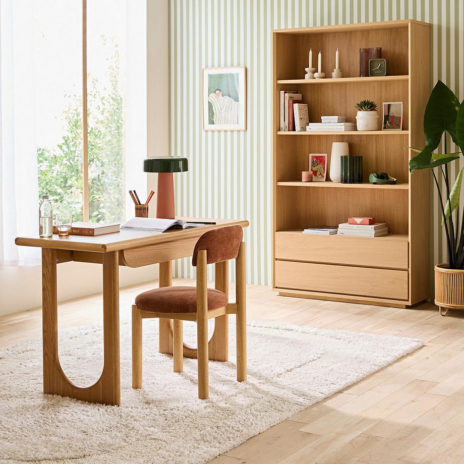 La Redoute Intérieurs Eichenschreibtisch  