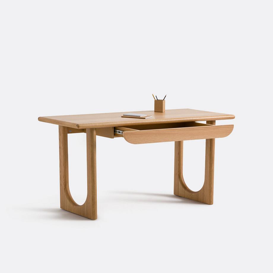 La Redoute Intérieurs Eichenschreibtisch  