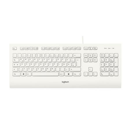 Logitech  Corded Keyboard K280e, weiss - Deutschland 