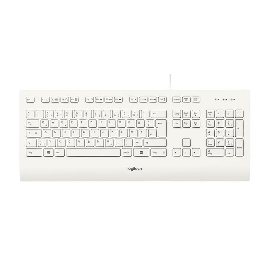 Corded Keyboard K280e, weiss - Deutschland
