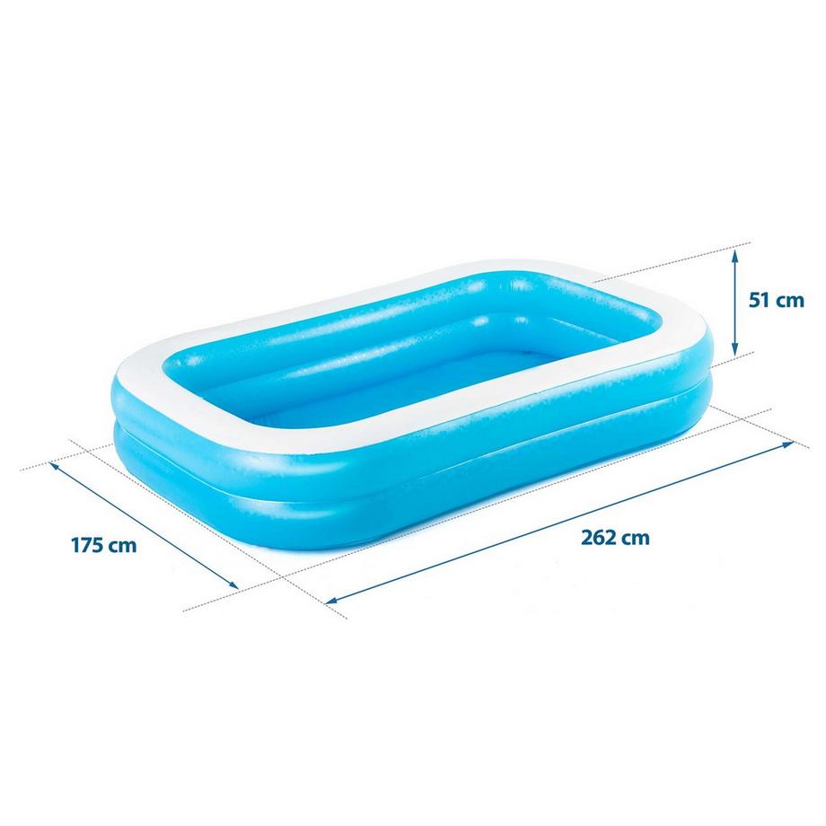 B2X  Piscine gonflable familiale 262 x 175 x 51 cm Bestway 54006 