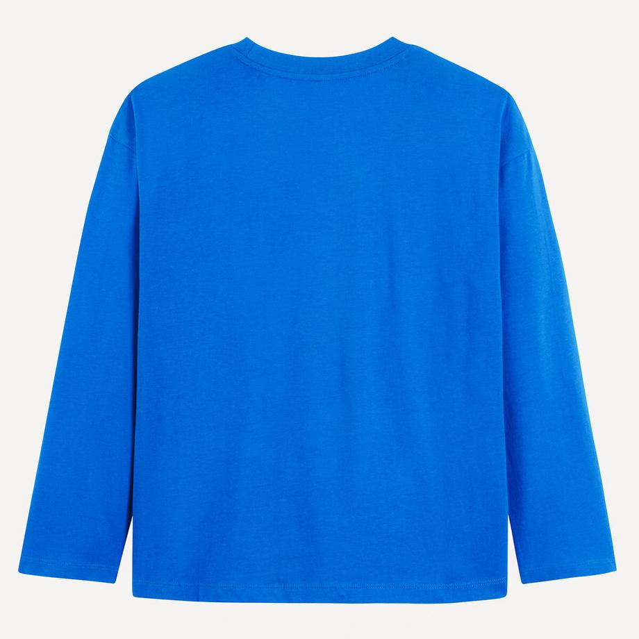 La Redoute Collections  Langarmshirt mit Messageprint 