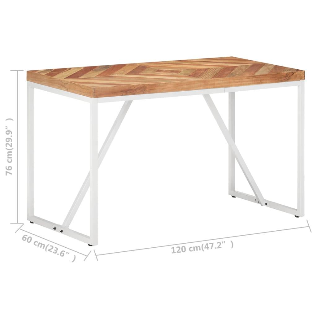 VidaXL Table à manger bois  