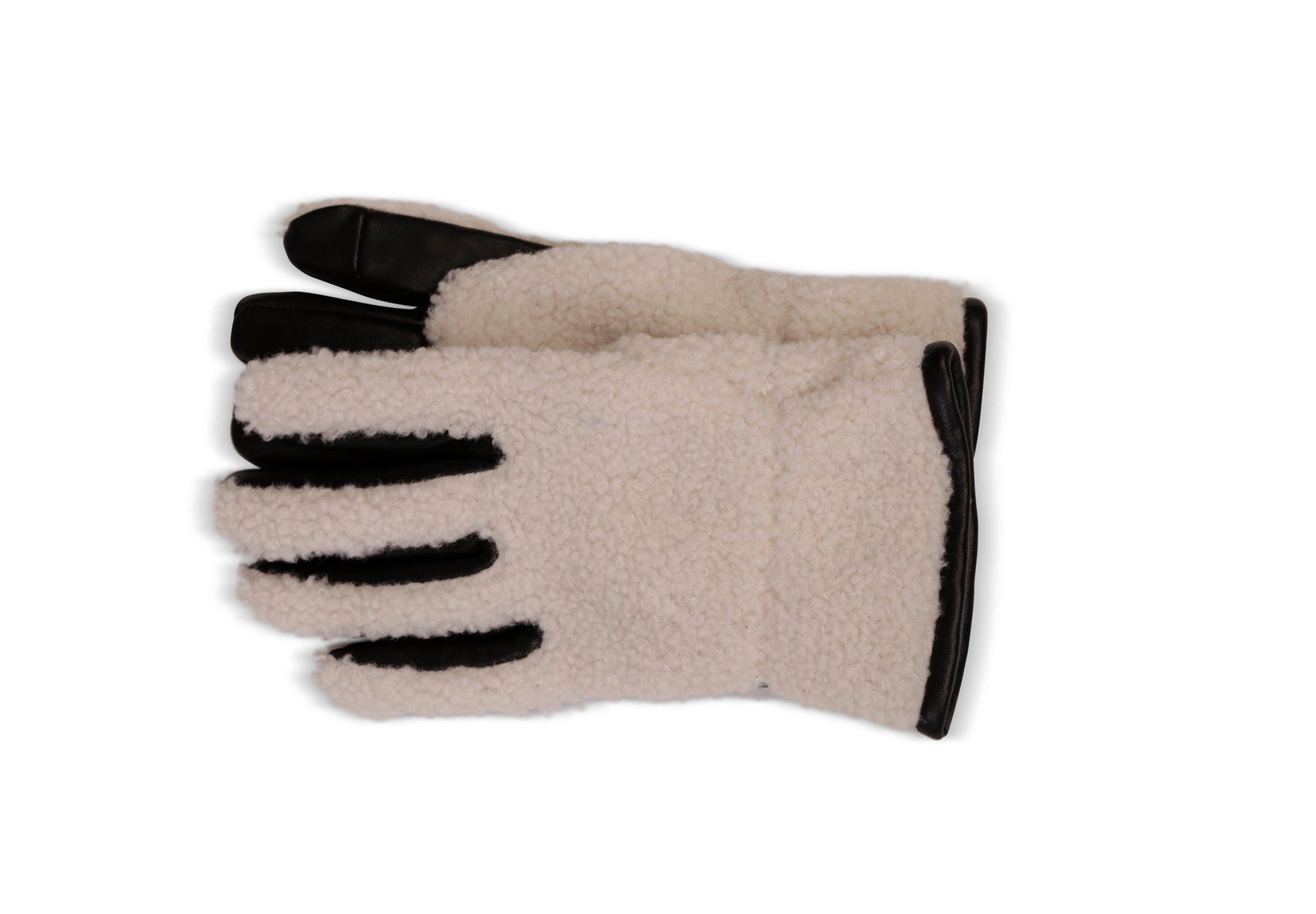 CASH-MERE.CH  Unisex Retro-Fleece-Handschuhe mit Kaschmirfutter 