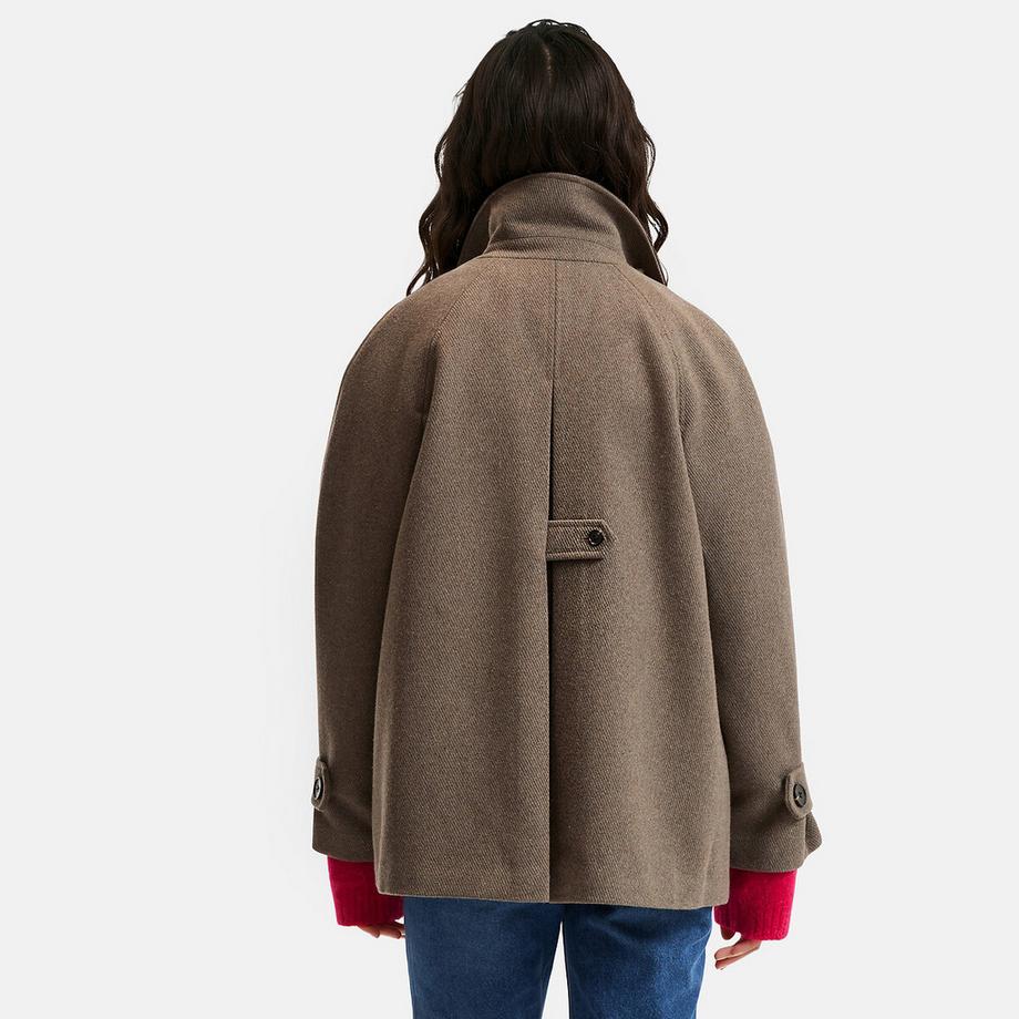 La Redoute Collections Manteau mi-long boutonné  