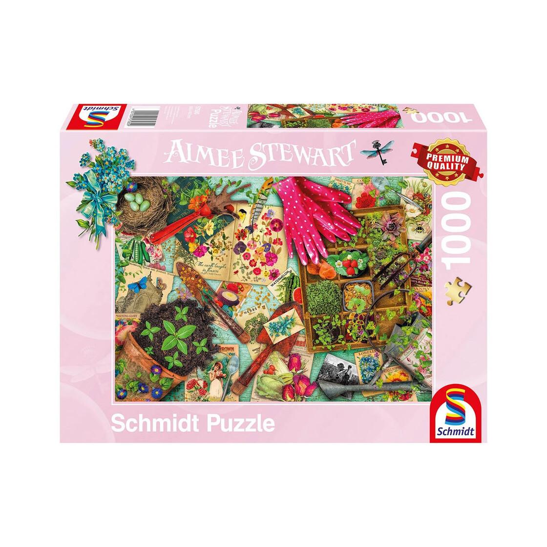 Image of Puzzle Aufgetischt: Alles für den Garten (1000Teile)