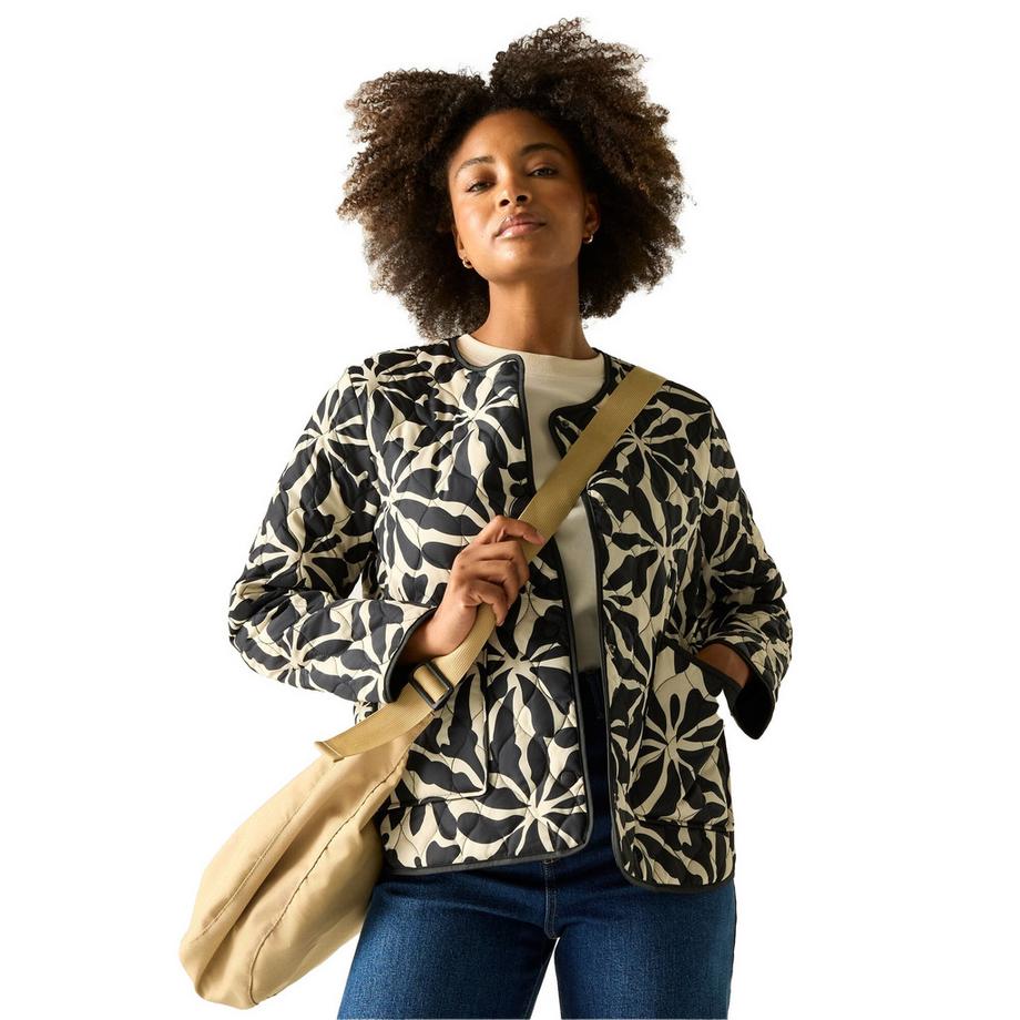 Regatta Veste Matelassée Mira Motif Floral Abstrait  