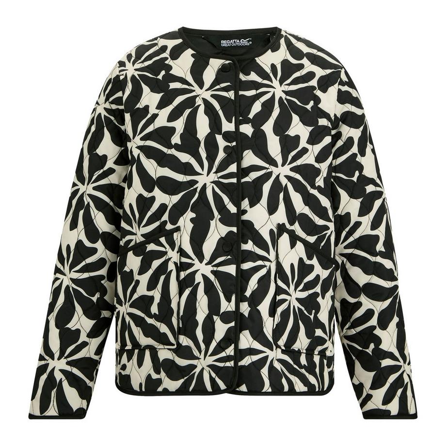 Veste Matelassée Motiftyle Floral Abstrait Mira