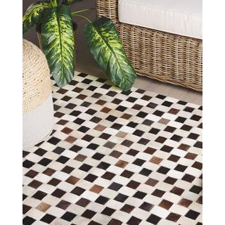 Beliani Tapis en Peau de vache Moderne KAYABEY  