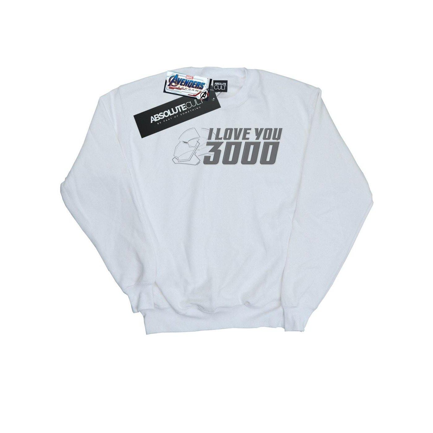 MARVEL  Avengers Endgame I Love You 3000 Sweatshirt 