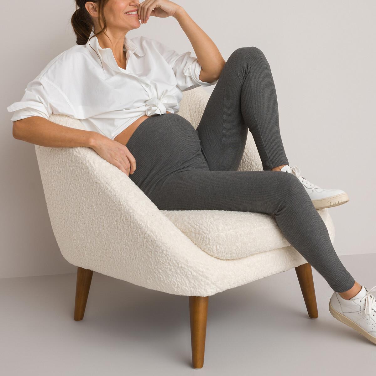 Image of Leggings Für Die Schwangerschaft Damen Grau S