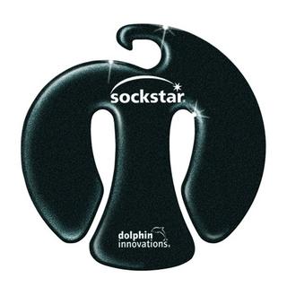   Sockstar Premium Geschenkbox, noir & weiss Edition, 20 Clips, 4 Farben 