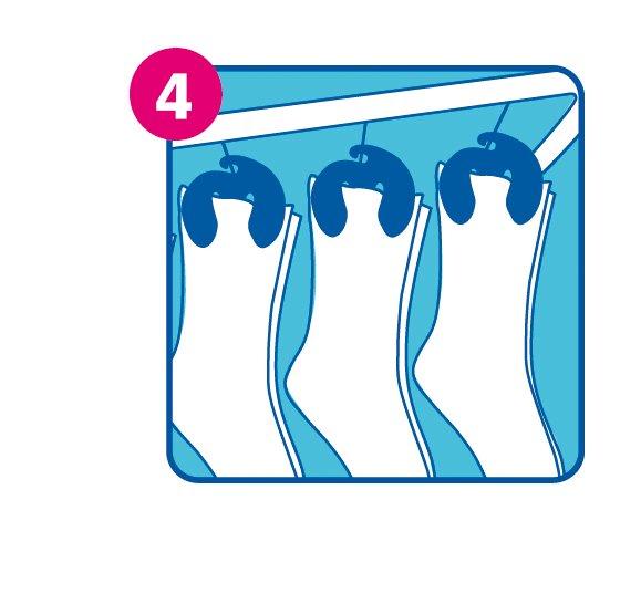 Sockstar Premium Geschenkbox Schwarz & Weiss Edition 20 Clips 4 Farben  