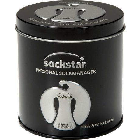 Sockstar Coffret Cadeau Premium Edition Noir & Blanc 20 Clips 4 Couleurs  