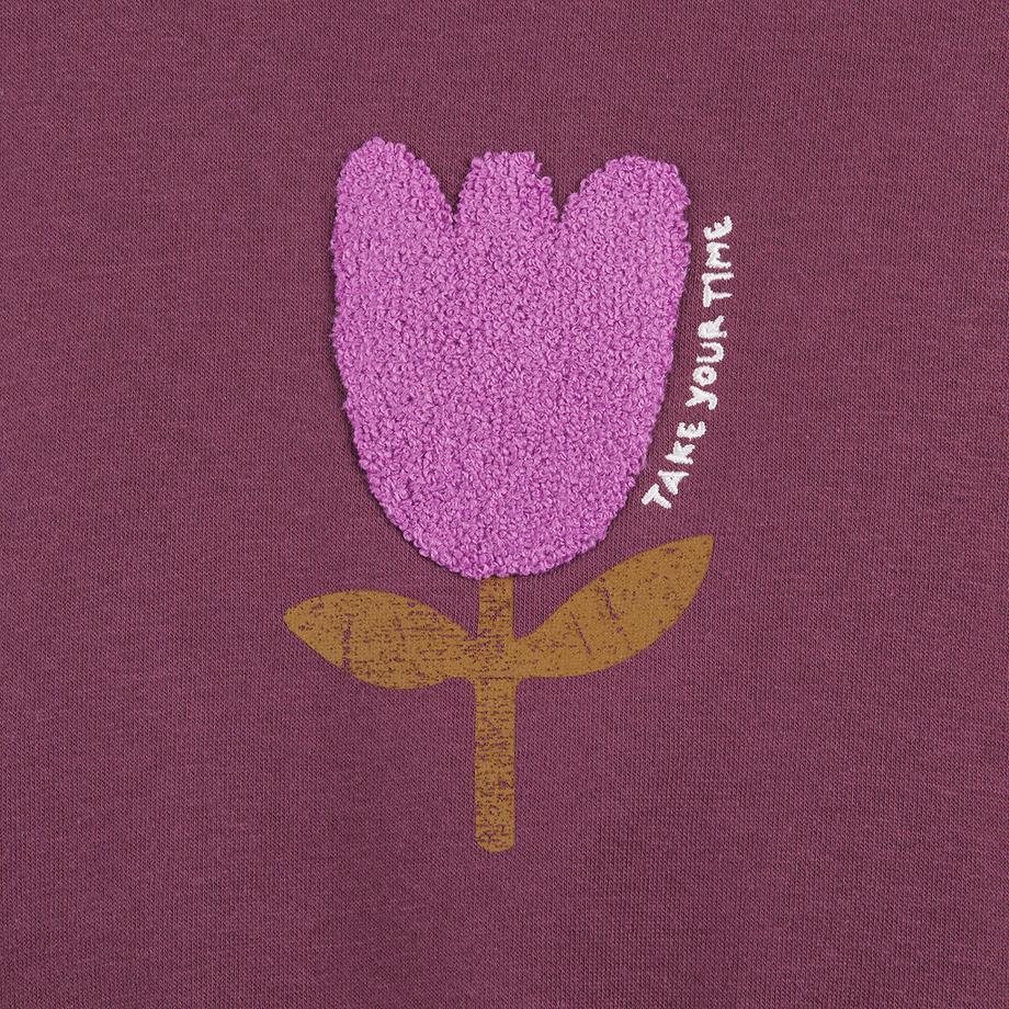 La Redoute Collections  Sweatshirt mit Rundhalsausschnitt aus Molton 