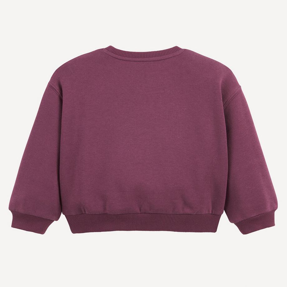 La Redoute Collections  Sweatshirt mit Rundhalsausschnitt aus Molton 