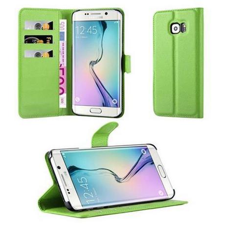 Cadorabo  Hülle für Samsung Galaxy S6 EDGE Standfunktion, Kartenfach 