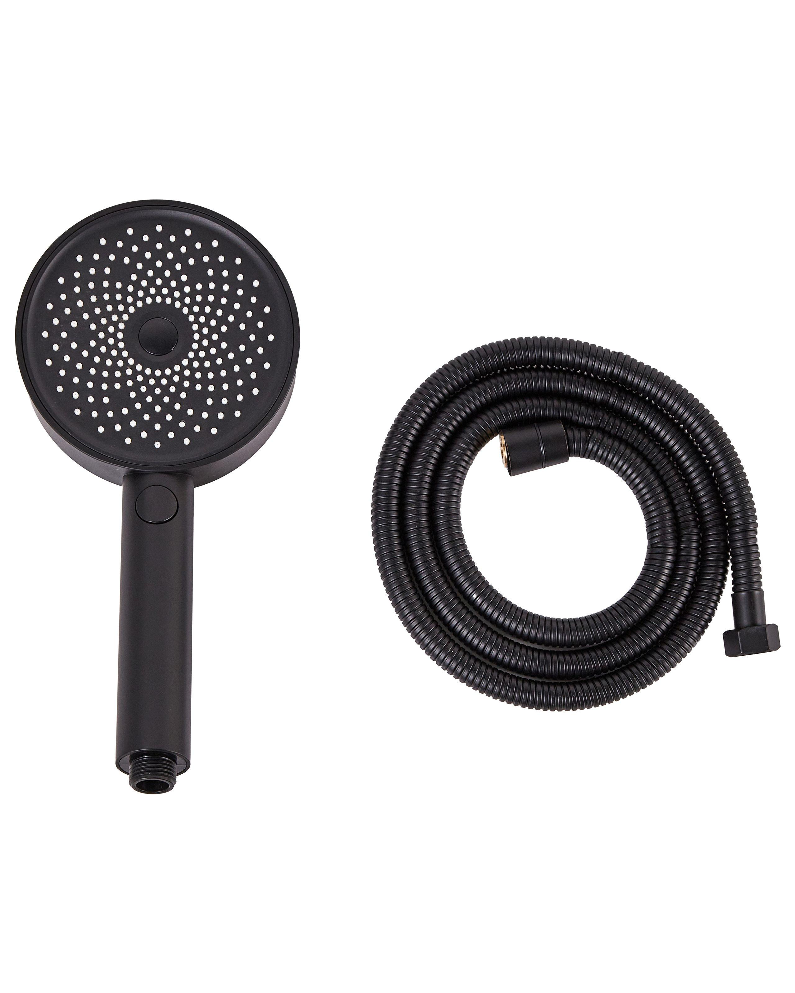 Beliani Duschkopf mit Schlauch aus ABS (robuster Kunststoff) Klassisch UYUCA  
