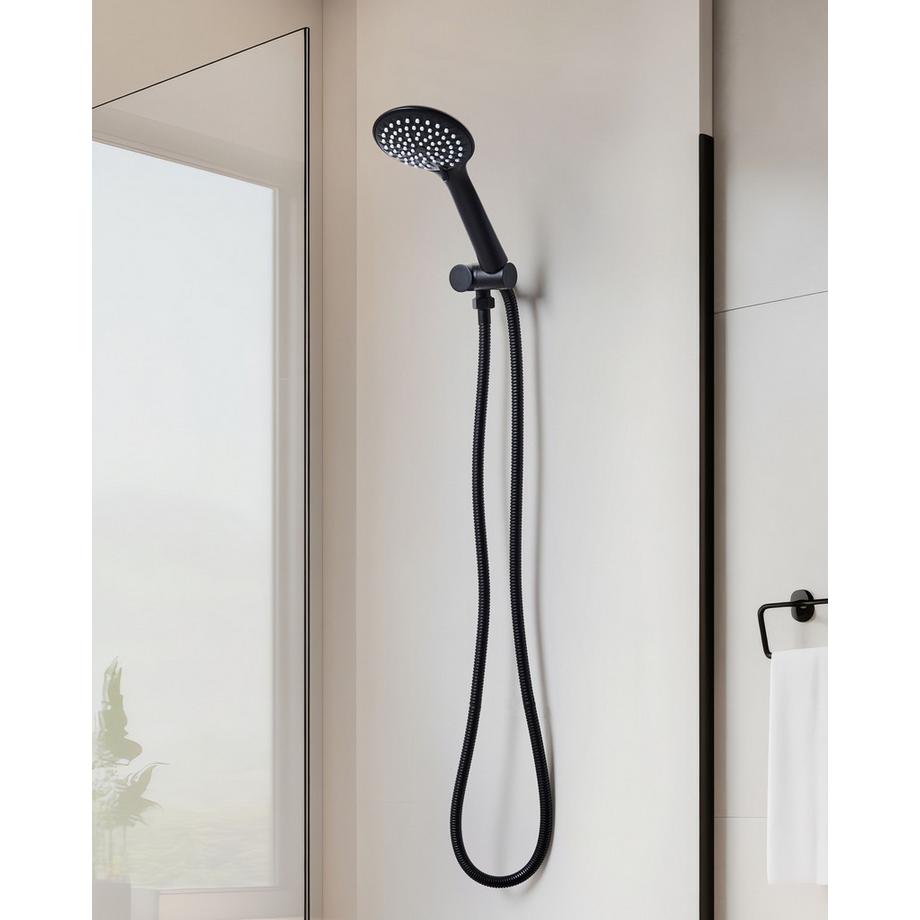 Beliani Kit de pommeau de douche avec tuyau flexible en ABS (matière synthétique durable) Traditionnel UYUCA  