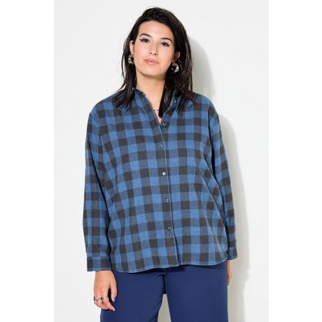 Studio Untold  Camicia a quadri dal taglio oversize con colletto da camicia e maniche lunghe 