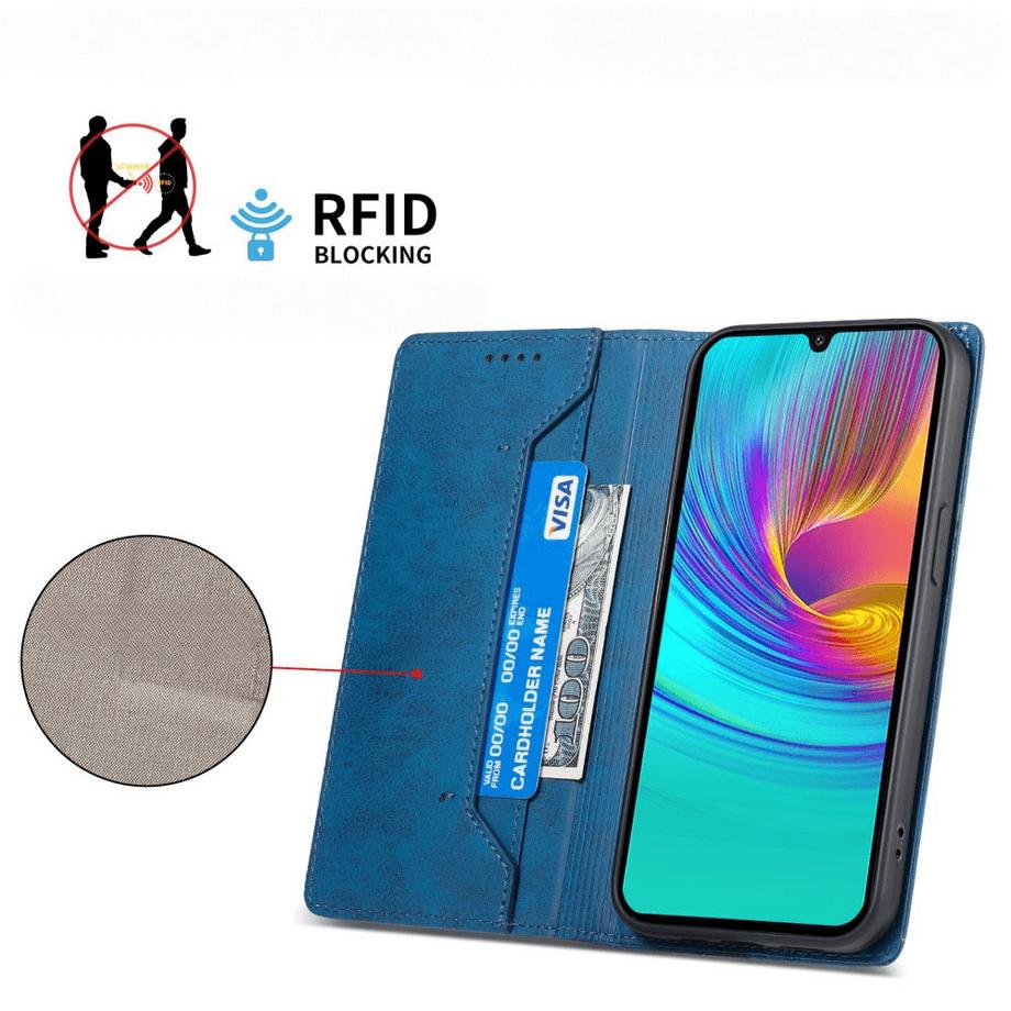 Cover-Discount  Galaxy A36 5G - Custodia flip con blocco RFID 
