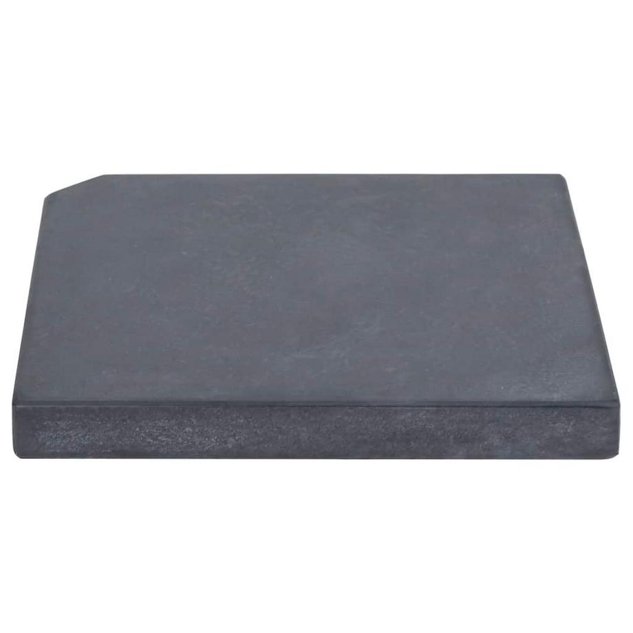 VidaXL Plaque de poids pour parasol granite  