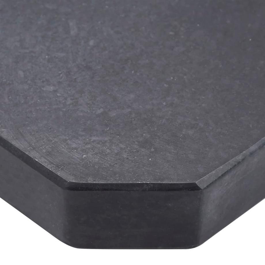 VidaXL Plaque de poids pour parasol granite  