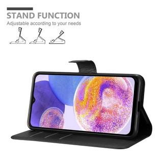 Cadorabo  Housse compatible avec Samsung Galaxy A23 4G / 5G - Coque de protection avec fermeture magnétique, fonction de support et compartiment pour carte 