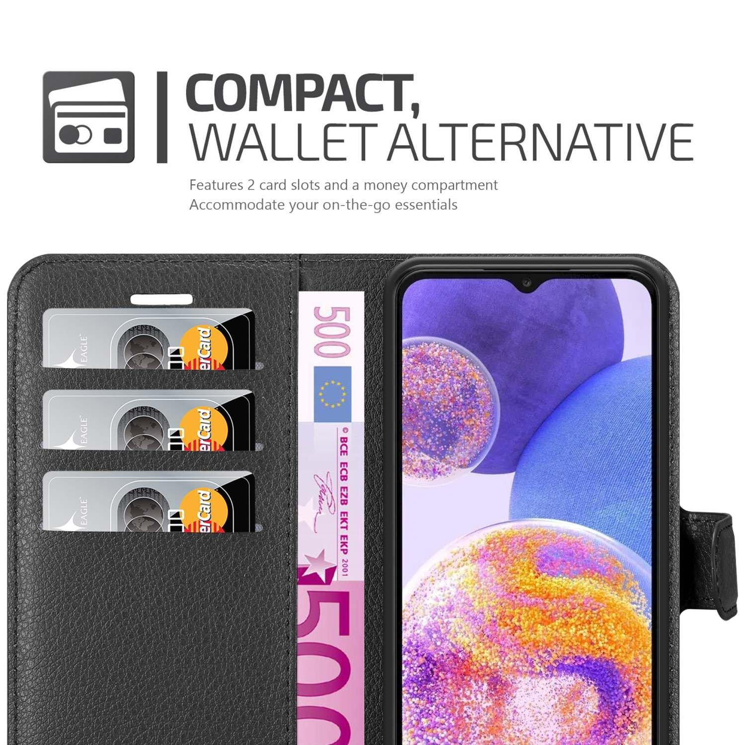 Cadorabo  Housse compatible avec Samsung Galaxy A23 4G / 5G - Coque de protection avec fermeture magnétique, fonction de support et compartiment pour carte 