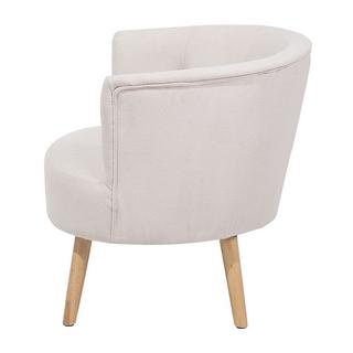 Beliani Fauteuil en Polyester Moderne ODENZEN  