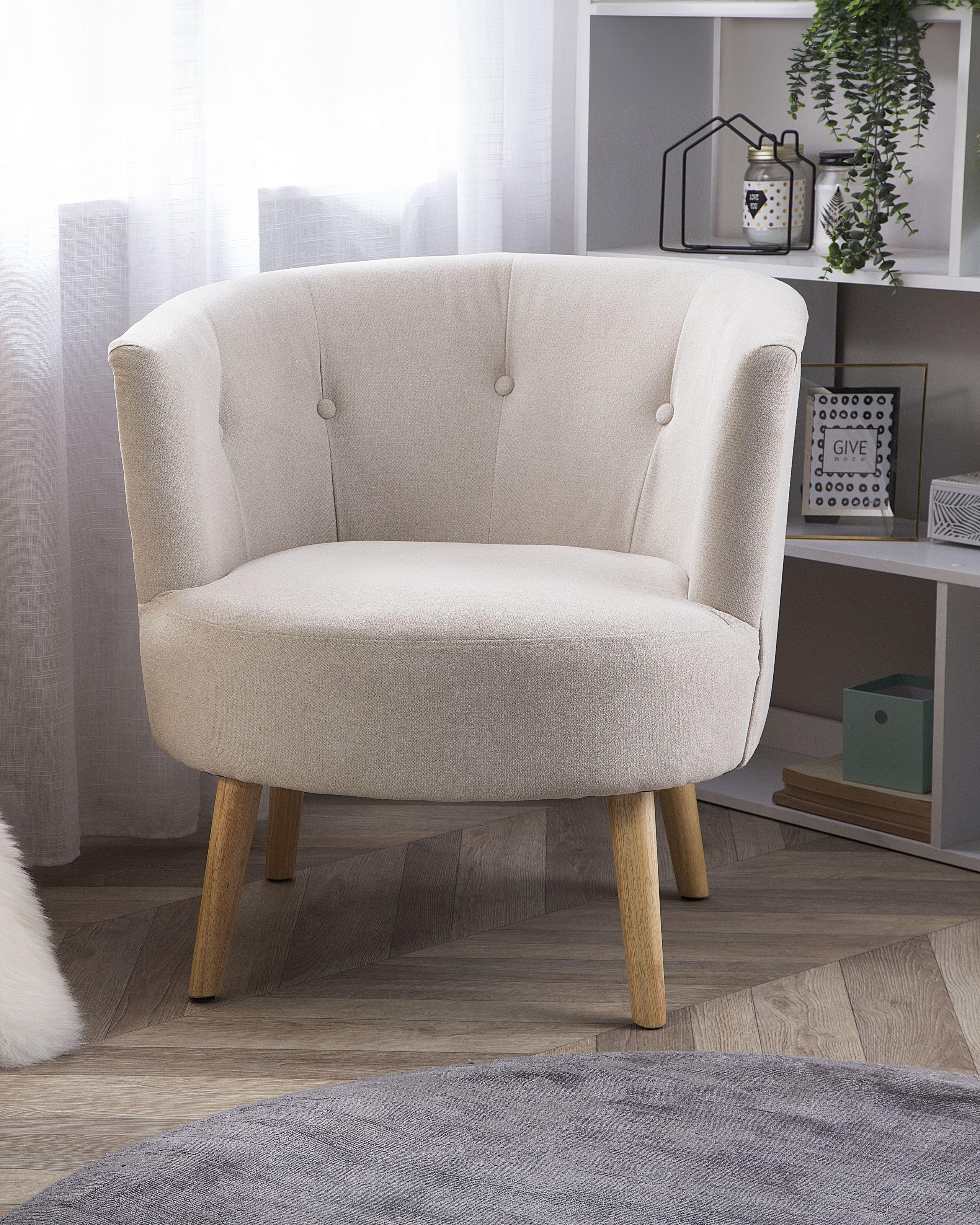 Beliani Fauteuil en Polyester Moderne ODENZEN  