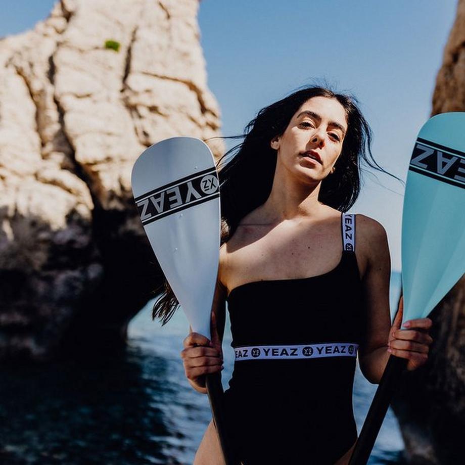 YEAZ  MARINA Pagaia in alluminio per SUP - sky blue 
