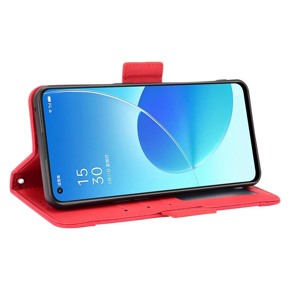 Cover-Discount  Oppo Reno6 - Etui Avec De Nombreux Compartiments Pour Cartes 