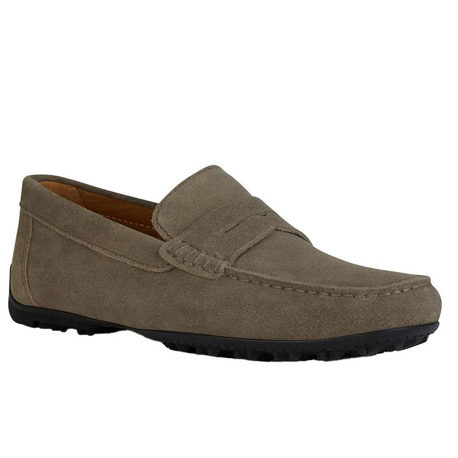GEOX Mocassins Kosmopolis + Grip en Daim  