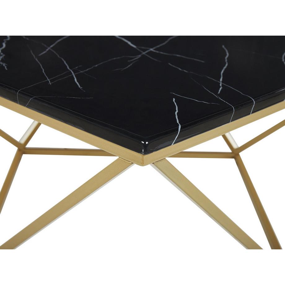 Beliani Couchtisch aus MDF-Platte Modern MALIBU  