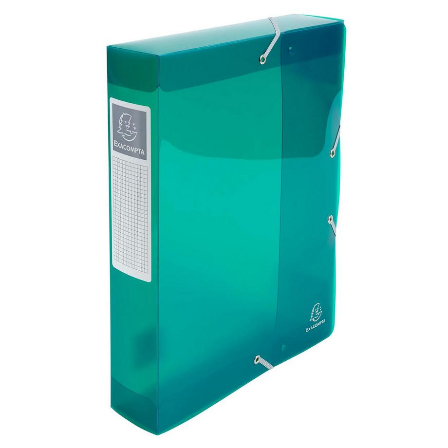 Exacompta Cartella portaprogetti polipropilene dorso 60mm Iderama PP - A4 - x 8  