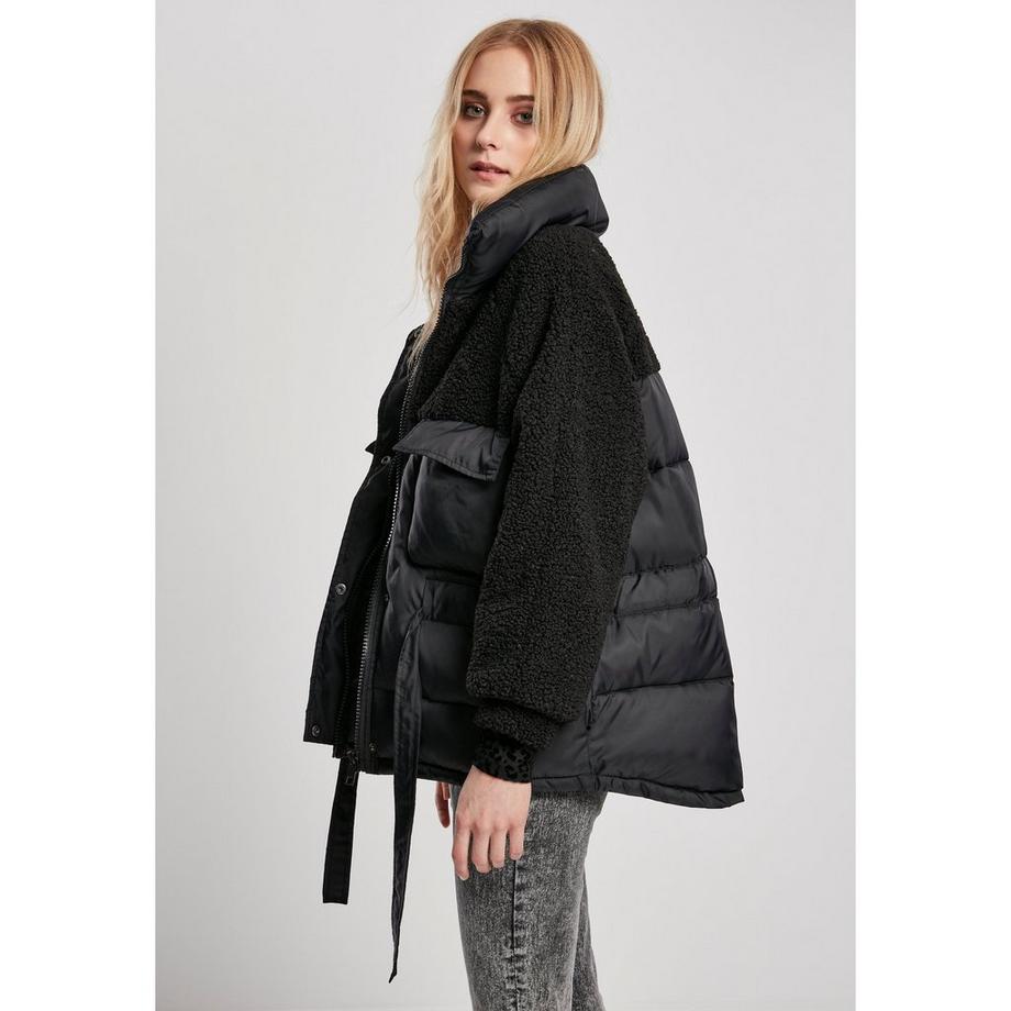 URBAN CLASSICS Giacca Sherpa Mix Puffer  