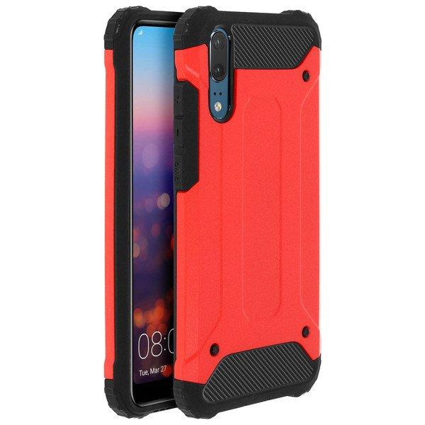 Avizar  Coque antichoc Defender Rouge Huawei P20 