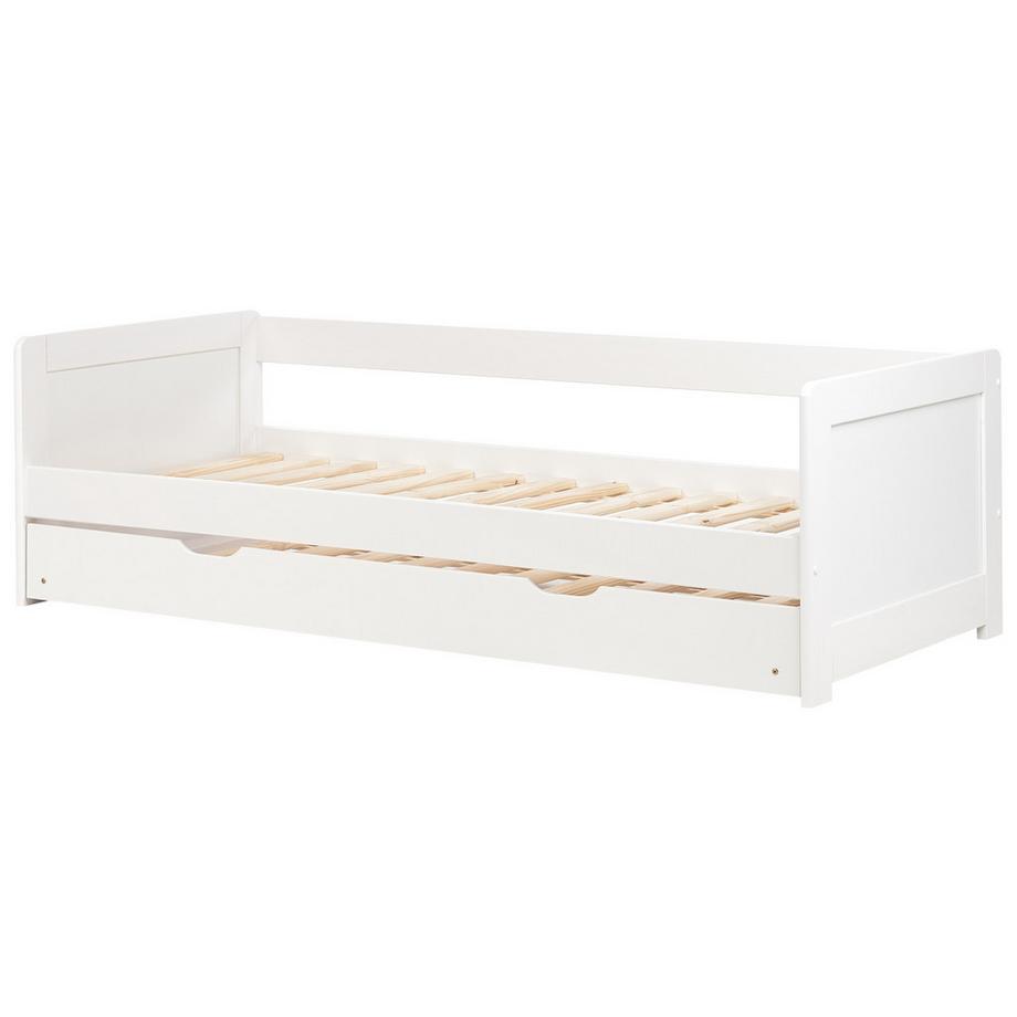 Beliani Lit gigogne en Bois de pin  GRAVELINES  