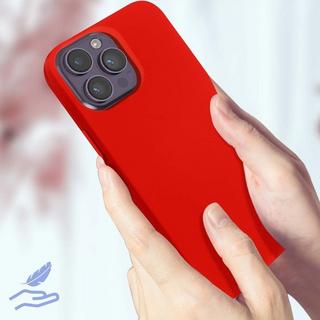 Avizar  Coque iPhone 14 Pro Max Soft Touch Rouge 