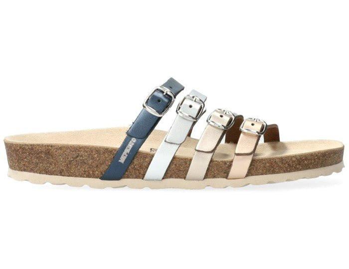 Image of Ninon - Leder Sandale Damen Multicolor 41