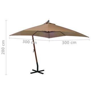 VidaXL Parasol suspendu  